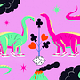 Mi Proyecto del curso: Dinosaurios y azar. Composición creativa para ilustración con Procreate Ein Projekt aus dem Bereich Traditionelle Illustration und Editorial Illustration von jmoratilla83 - 01.02.2021