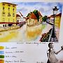 Mon projet du cours : Balade a Annecy le Vieux. Watercolor Painting project by ji_na - 02.18.2021