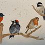 My project in Artistic Watercolor Techniques for Illustrating Birds course. Projekt z dziedziny Malowanie akwarelą użytkownika Lize Verweij - 24.02.2021