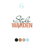 Logo for style education blog. Graphic Design project by Brandi Briscoe - 02.27.2021