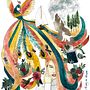 Mi Proyecto del curso: Técnicas de acuarela para ilustraciones de ensueño.  Disfruté mucho este curso, muchas gracias, Gemma. . Een project van  Tekening, Traditionele illustratie y Aquarelschilderen van Olivia Ortíz de Pinedo - 02.03.2021