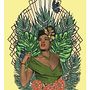 Billie Holiday . Ilustrație digitală de Ms Dre - 03.07.2021