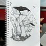 Tradicional. Un progetto di Disegno, Disegno a matita, Disegno artistico e Design di tatuaggi di Alana Nascimento - 20.08.2019