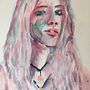 My project in Artistic Portrait with Watercolors course. Watercolor Painting project by russ_wren - 03.19.2021