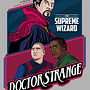 Marvel Comics - Doctor Strange. Design e Ilustração tradicional projeto de Nicolas Gabriel - 26.03.2021