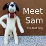 Meet Sam, The Half Dog. Arts, Crafts, To, Design, Character Design, Art To, and s project by Edson Mito - 04.13.2021
