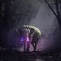 Mattepainting, Dando Magia ao Elefante de Pixabay. Ein Projekt aus dem Bereich Fotomontage und Matte Painting von Rafael Lanfredi - 19.04.2021