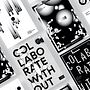 Collaborate Without Ego | Posters. Design gráfico, e Design de cartaz projeto de Yangyifan Dong - 16.01.2020
