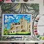 Mi Proyecto del curso: Cuaderno de viaje en acuarela. Architecture, and Drawing project by Laura Garnica - 04.20.2021