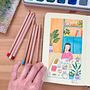My project in Exploratory Sketchbook: Find Your Drawing Style course. Traditional illustration project by evelintee - 04.21.2021