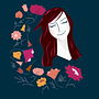 Botanical self-portrait. Ilustração tradicional, Ilustração digital, Ilustração botânica, e Desenho digital projeto de to8_nbeyond - 23.04.2021