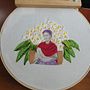 Frida entre calas. . Een project van Borduurwerk van Maria - 29.04.2021