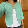 Mi Proyecto del curso:  Top-down: prendas a crochet de una sola pieza. Een project van Haken van Suyeen - 03.05.2021