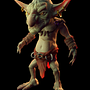 Goblin Sculpted and textured in Zbrush, Rendered with Arnold Renderer. 3D Modeling project by dgbarron - 05.01.2021