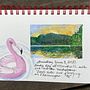 Marshall Lake Sunset . Un projet de Aquarelle , et Carnet de croquis de Toni Boggan - 06.06.2021