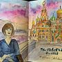 My project in Artistic Watercolor Sketching: Dare to Express Your Ideas course . Ilustrasi tradisional, Membuat sketsa, Kreativitas, Menggambar, Lukisan Cat Air, Dan Buku sketsa proyek oleh Cathy Smith - 06.11.2021