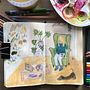 My project in Exploratory Sketchbook: Find Your Drawing Style course. Traditional illustration, Sketching, Creativit, Drawing, Watercolor Painting, Sketchbook, and Gouache Painting project by Kata Kéri - 06.13.2021