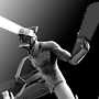 Chainsawman fanart. Projekt z dziedziny 3D, Projektowanie postaci, Rzeźba, Komiks,  Modelowanie 3D, Projektowanie postaci 3D,  Projektowanie 3D, To, art i Manga użytkownika Mario Arias Mena - 14.06.2021
