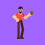 Mi Proyecto del curso: Animación y diseño de personajes en After Effects. Motion Graphics, Animation, Character Design, Character Animation, and 2D Animation project by Juan Pablo Montero - 06.18.2021