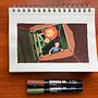 Mi Proyecto del curso: Sketchbook ilustrado a todo color. Traditional illustration, Creativit, Drawing, and Sketchbook project by gustamigol - 07.09.2021