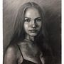 My project in Realistic Portraits Using Charcoal course. Projekt z dziedziny Trad, c, jna ilustracja,  Sztuki piękne,  R, sunek, Portret, R, sunek realist i czn użytkownika amandarobertsart - 25.07.2021