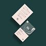 Psychologist's business card design . Pencitraan Merek, Identitas, Desain Grafis, Dan Desain Logo proyek oleh Runa Rossau Bondesen - 07.21.2021