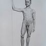My project in Realistic Human Figure Drawing course. Un projet de Illustration traditionnelle, Beaux Arts, Esquisse , Dessin au crayon, Dessin, Dessin réaliste , et Dessin anatomique de Krisztina Hepp - 25.07.2021