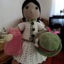 Meu projeto do curso: Amigurumi: design de roupa, cabelo e acessórios. Een project van Craft, Speelgoedontwerp, Textiel y Haken van Celeste Silva - 27.07.2021