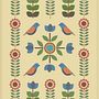 My project in Textile Pattern Design for Home Interiors  course. Un proyecto de Diseño de producto, Pattern Design y Estampación de Jasmin Tupper - 25.07.2021