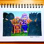 My project in Illustrated Sketchbooking in Full Color course. Un progetto di Illustrazione tradizionale, Creatività, Disegno e Sketchbook di Mandy Milliron - 27.07.2021