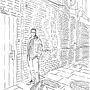 In the alley. Un projet de Illustration numérique de Matia - 02.08.2021