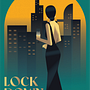 My project in Art Deco Style for Digital Illustration course. Ilustração tradicional, Artes plásticas, Design de cartaz e Ilustração digital projeto de nhanguyen2926 - 04.08.2021