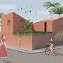 Mi Proyecto del curso: Representación gráfica de proyectos arquitectónicos Ein Projekt aus dem Bereich Architektur, Grafikdesign, Innenarchitektur, Innendesign, L, schaftsbau, Collage, Digitale Architektur und Architektonische Illustration von Azul Alonso - 14.08.2021