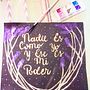 Mi Proyecto del curso: Lettering con acuarelas metálicas. Un progetto di Lettering, Pittura ad acquerello, H e lettering di yaitcg14 - 01.09.2021