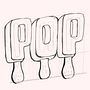 Poppp. Lettering, Digital Lettering, and 3D Lettering project by Joselin Grisel - 09.11.2021