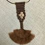 Mi Proyecto del curso: Joyería en macramé. Artesanato, Design de joias, Tecido, e Macramê projeto de Zdenka - 11.09.2021