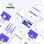 App Homify. Un proyecto de Diseño, UX / UI y Diseño gráfico de sdamico_dg - 29.05.2021