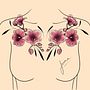 Mon projet du cours : Conception de tatouages végétaux avec Procreate . Ilustrație tradițională, Ilustrație digitală, Design tatuaj & Ilustrație botanică de Sofia Lopez - 09.13.2021