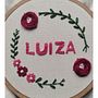 Meu projeto do curso: Técnicas básicas para bordado de letras. Un projet de Broderie de Mariana Casais - 30.09.2021