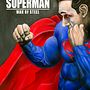 Superman. Design, and Traditional illustration project by Dennis Palacios - 10.01.2021