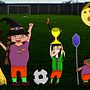 3 Brujas futbolistas . % Daniel Moreno tarafından hazırlanan Geleneksel illüstras, on, Karakter Tasarımı, Dijital İllüstras, on, Çocuk İllüstras, onu, Ve Anlatı projesi - 10.05.2021