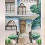 My project in Architectural Sketching with Watercolor and Ink course. Un progetto di Bozzetti, Disegno, Pittura ad acquerello, Illustrazione architettonica, Sketchbook e Illustrazione con inchiostro di Yanisa Sanprasit - 13.10.2021