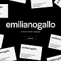 emilianogallostudio. Un projet de UX / UI, Design  , et Direction artistique de Emiliano Gallo - 14.10.2021