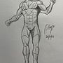 Mi Proyecto del curso: Ilustración para cómics: anatomía de un superhéroe. Un projet de Illustration traditionnelle, Conception de personnages, Bande dessinée, Dessin au crayon , et Dessin anatomique de Alonso Salazar - 20.10.2021
