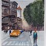 My project in Urban Landscapes in Watercolor course. Watercolor Painting, Fine Arts, and Architectural Illustration project by Jean-Marc Hemelsoet - 11.14.2021