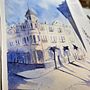 My project in Architectural Sketching with Watercolor and Ink course. Un progetto di Bozzetti, Disegno, Pittura ad acquerello, Illustrazione architettonica, Sketchbook e Illustrazione con inchiostro di mona113 - 18.11.2021