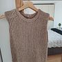 Hygge Vest: hombros con textura Ein Projekt aus dem Bereich Modedesign, Weben, DIY und Crochet von Lucia E - 18.11.2021