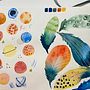 Mon projet du cours : Aquarelle florale créative : renouez avec la nature. Ilustração tradicional, Pintura, Pintura em aquarela e Ilustração botânica projeto de Aude Danguy Des Déserts - 30.11.2021