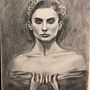 My project in Artistic Charcoal Portraiture: Creating Atmosphere course. Traditional illustration, Fine Arts, Drawing, Portrait Drawing, Realistic Drawing, and Artistic Drawing project by Eva Nor - 12.04.2021