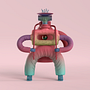 My project for Laurie Rowan's Domestika course. 3D, Animação, Design de personagens, Modelagem 3D, Design de personagens 3D, e 3D Design projeto de tristan_chesselet - 05.12.2021